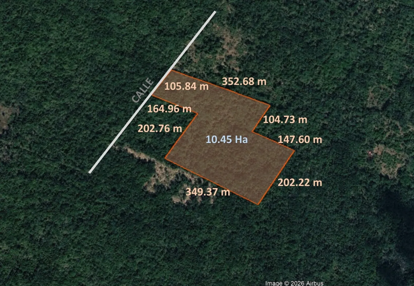 Terreno de 10.45 hectáreas en San José Tzal, Mérida Yucatán